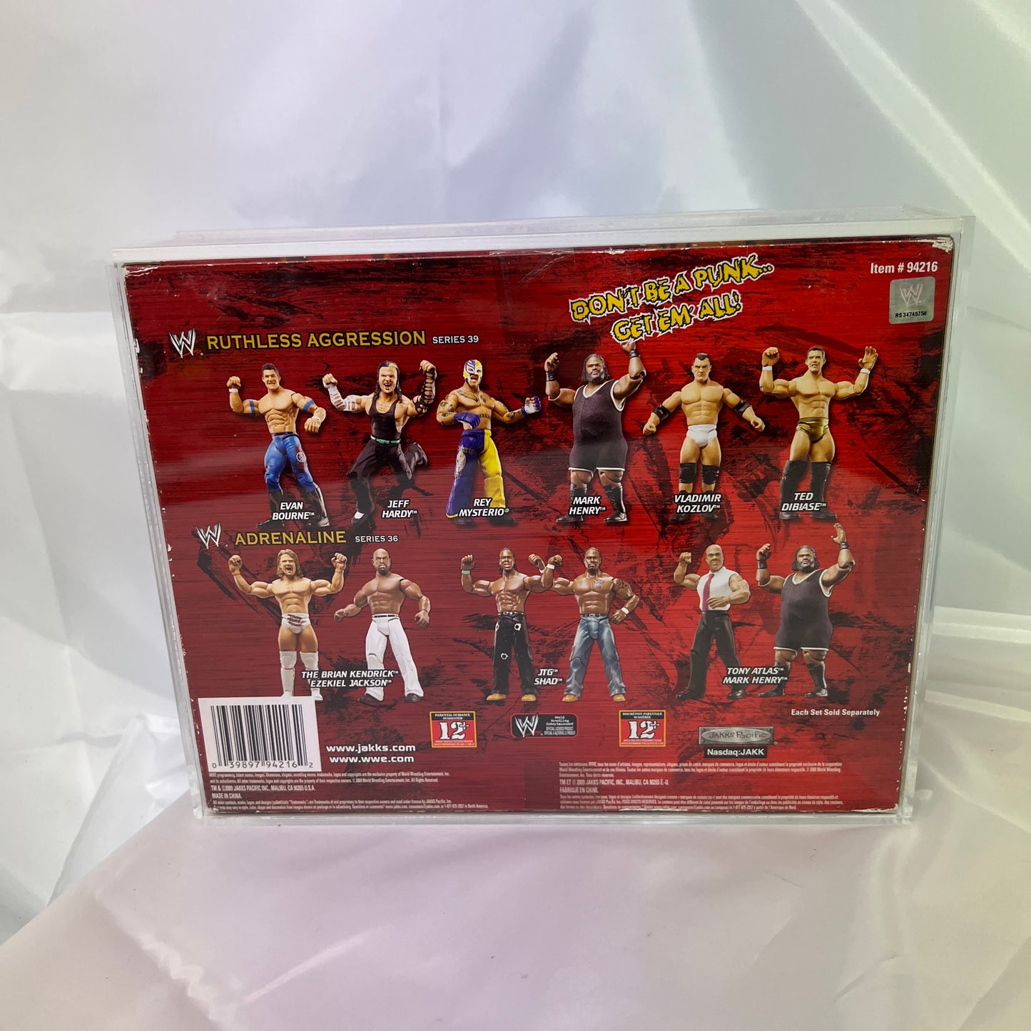 Signed Hardy Boys Jeff Hardy Matt Hardy WWE Limited 2 Pack Action Figures Auto COA