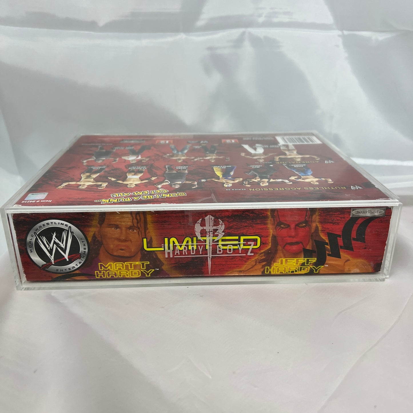 Signed Hardy Boys Jeff Hardy Matt Hardy WWE Limited 2 Pack Action Figures Auto COA