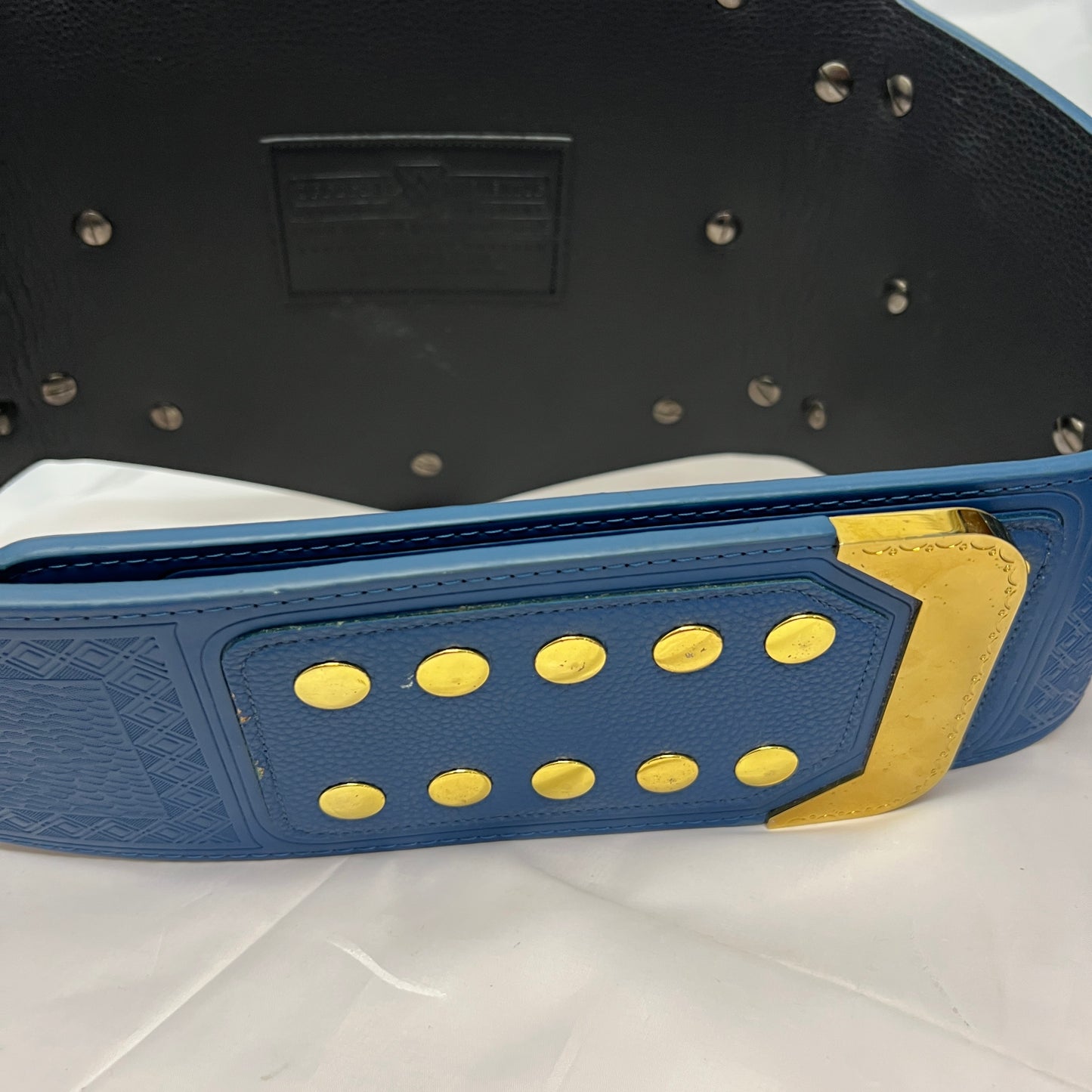 WWE Blue Universal Smackdown Authentic Commemorative Belt WWE Shop