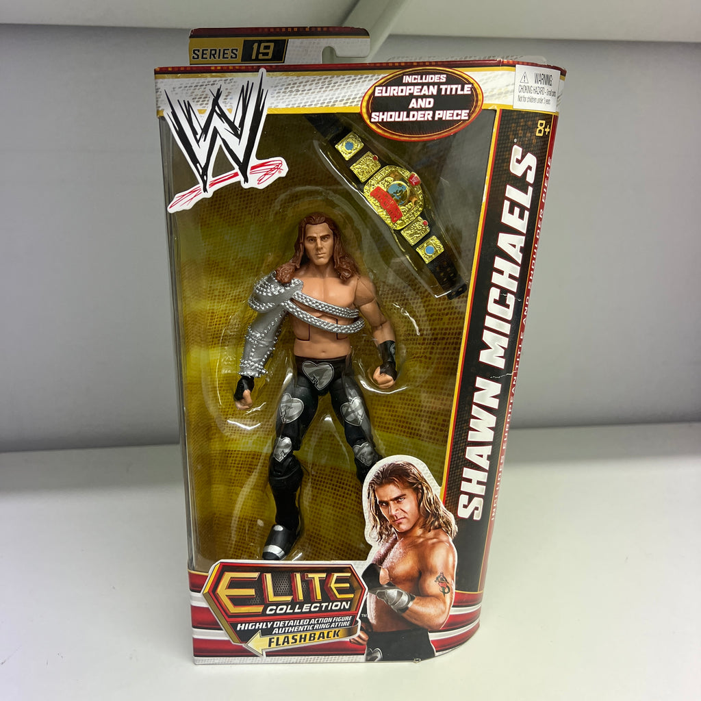 Shawn Michaels WWE Elite 19 Flashback Action Figure