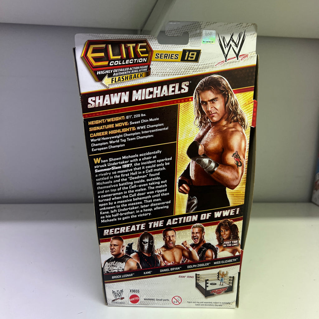 Shawn Michaels WWE Elite 19 Flashback Action Figure