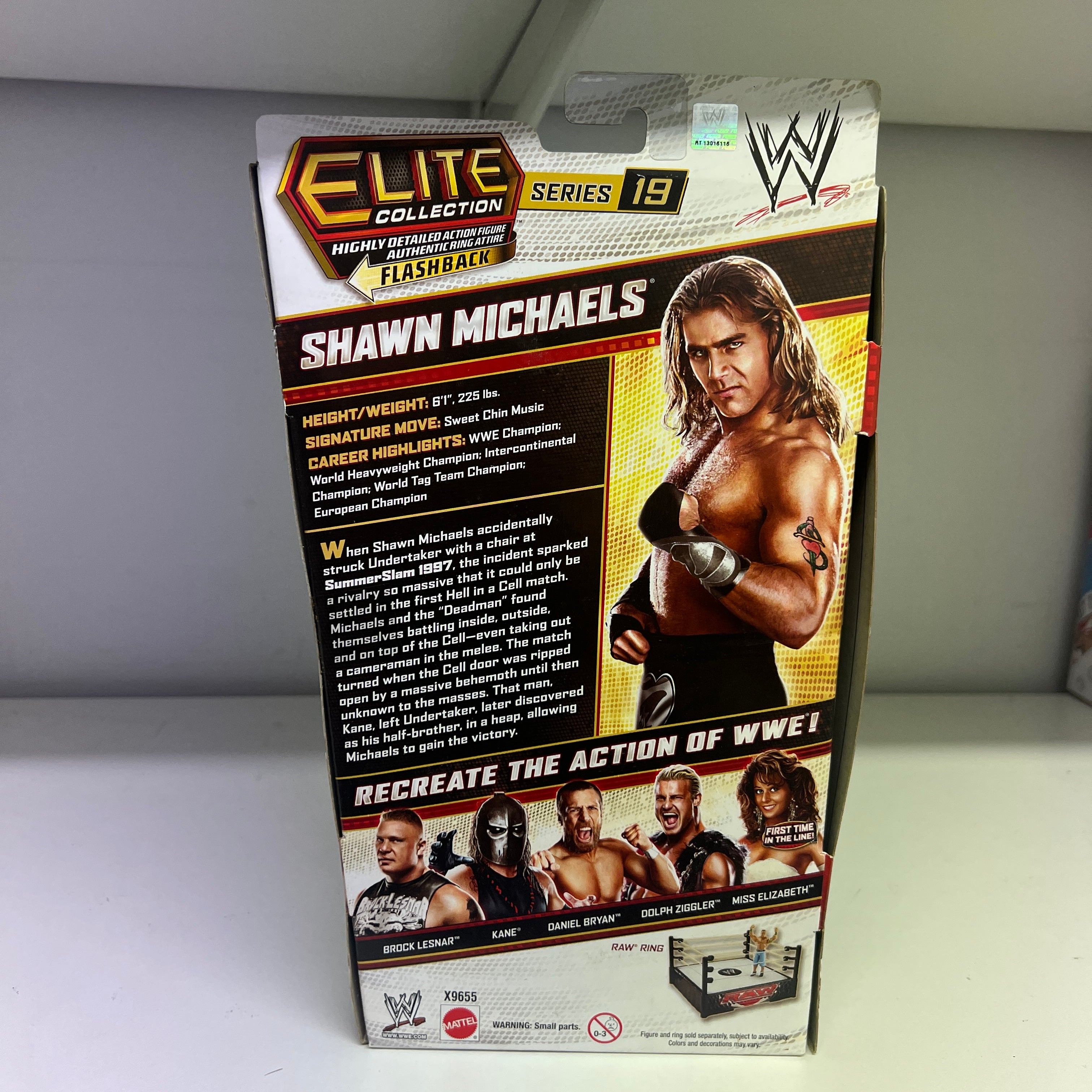 Shawn Michaels WWE Elite 19 Flashback Action Figure