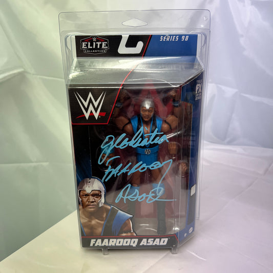 Autographed Farooq WWE Elite 98 Signed Action Figure w COA