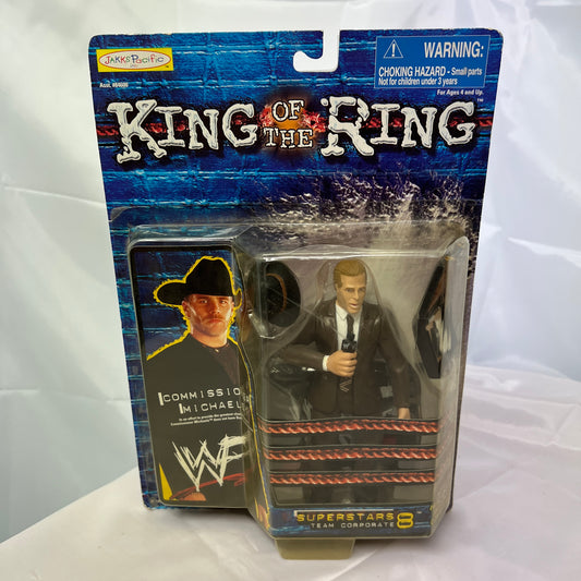 Commissioner Shawn Michaels WWE King Of The Ring Jakks Action Figure