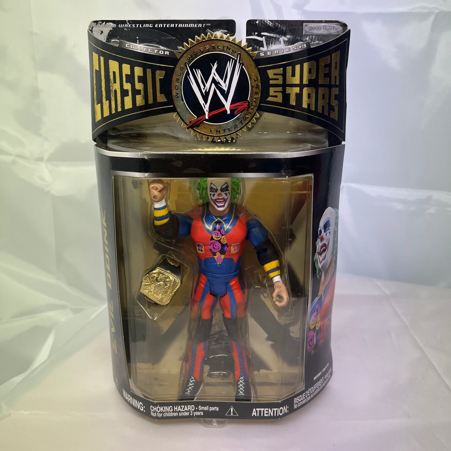 Doink The Clown WWE Classic Superstars Action Figure Jakks Series 19
