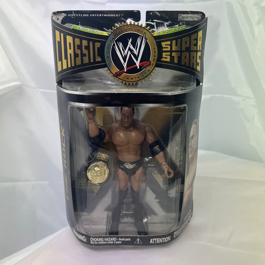 The Rock WWE Classic Superstars Action Figure Jakks Series 20