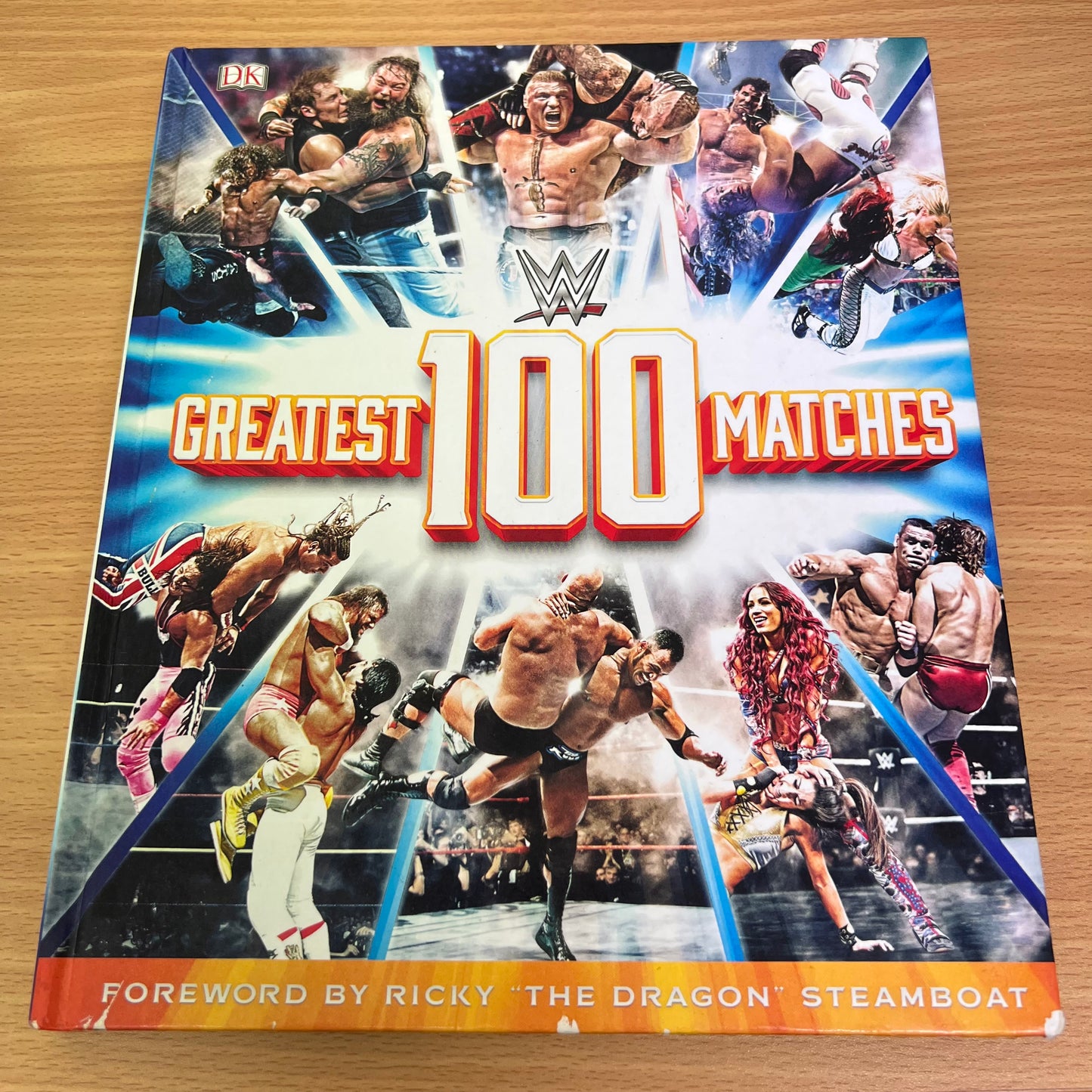 WWE: 100 Greatest Matches DK HC Book: Craig Tello Ricky the Dragon Steamboat