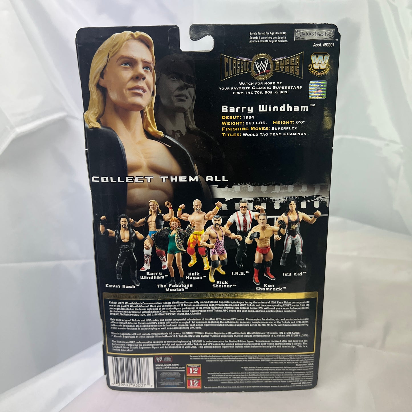 Barry Windham WWE Classic Superstars Action Figure Jakks Series 11