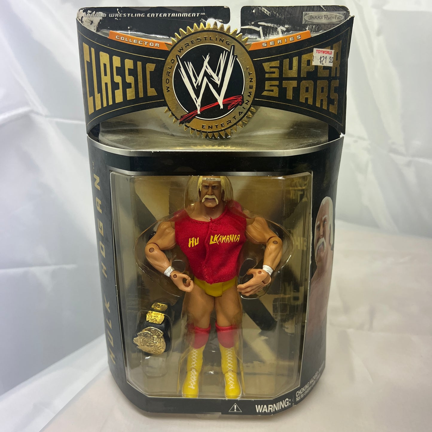 Hulk Hogan WWE Classic Superstars Action Figure Jakks Series 8