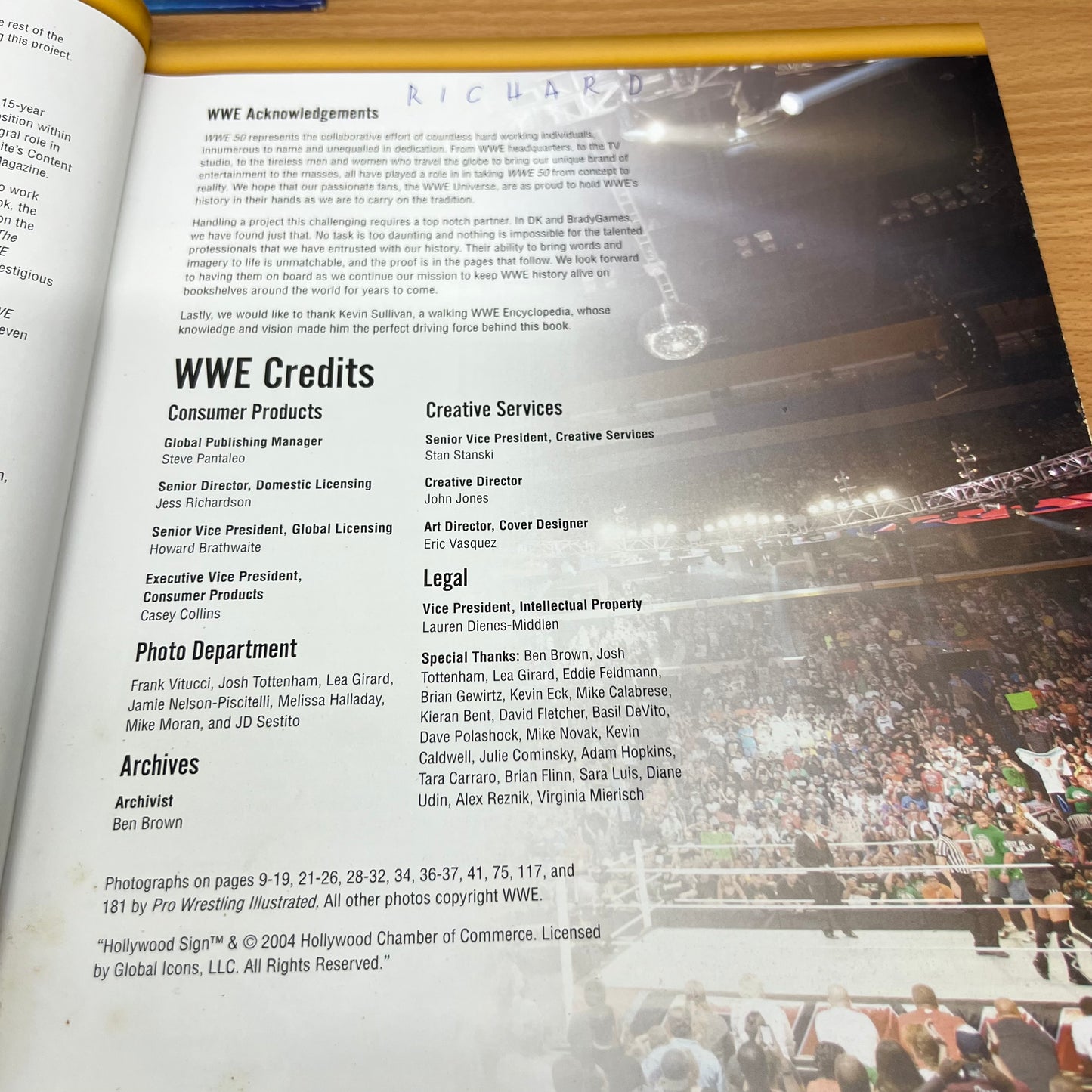 WWE 50 Wrestling WrestleMania Sports Illustrated Book 2014 HC Kevin Sullivan
