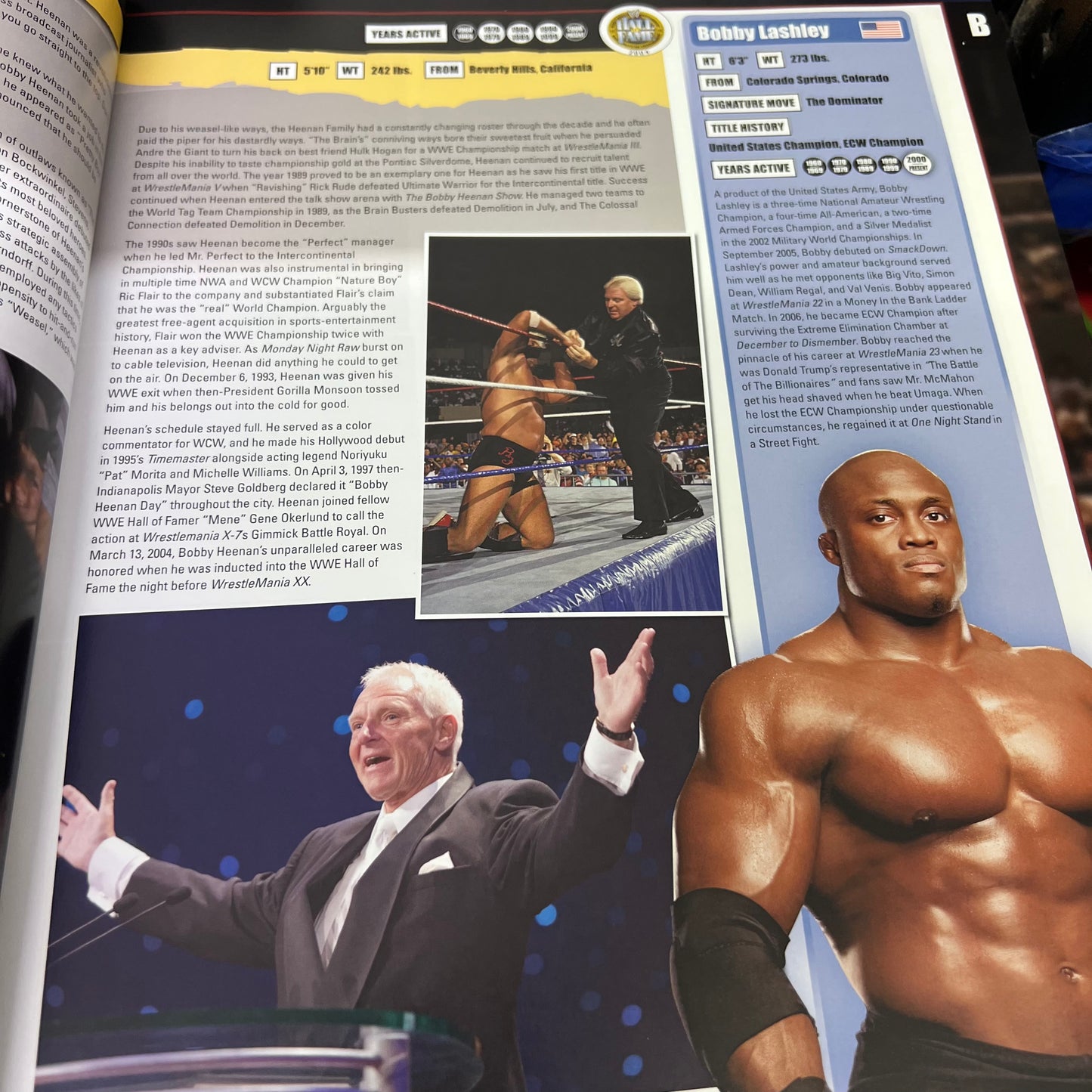 WWE Encyclopedia The Definitive Guide to World Wrestling Large HB Book