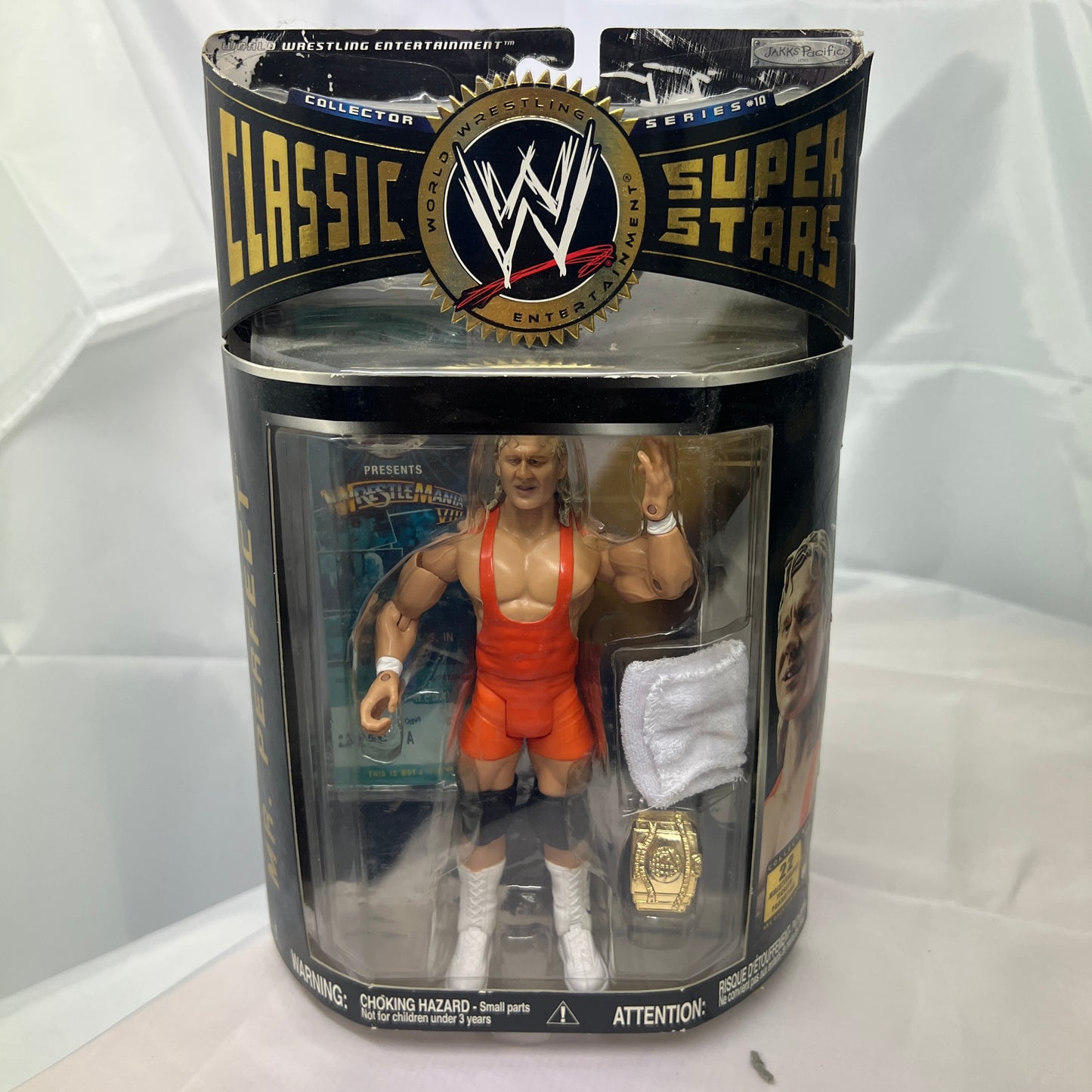 Mr Perfect WWE Classic Superstars Action Figure Jakks Series 10