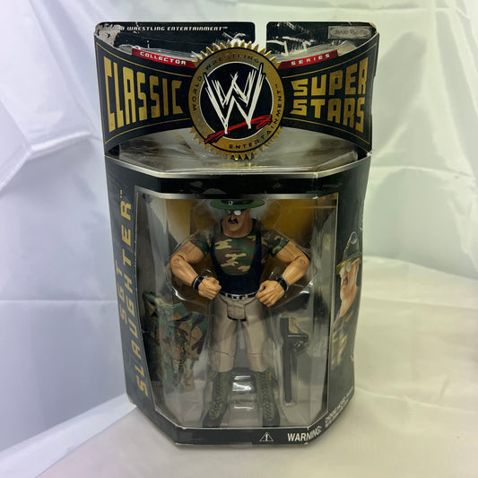 Sgt Slaughter WWE Classic Superstars Action Figure Jakks Series 2