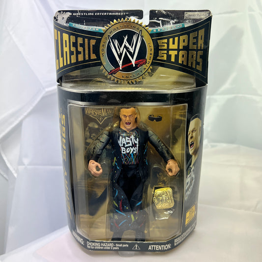 Nasty Boy Jerry Sags WWE Classic Superstars Action Figure Jakks Series 12