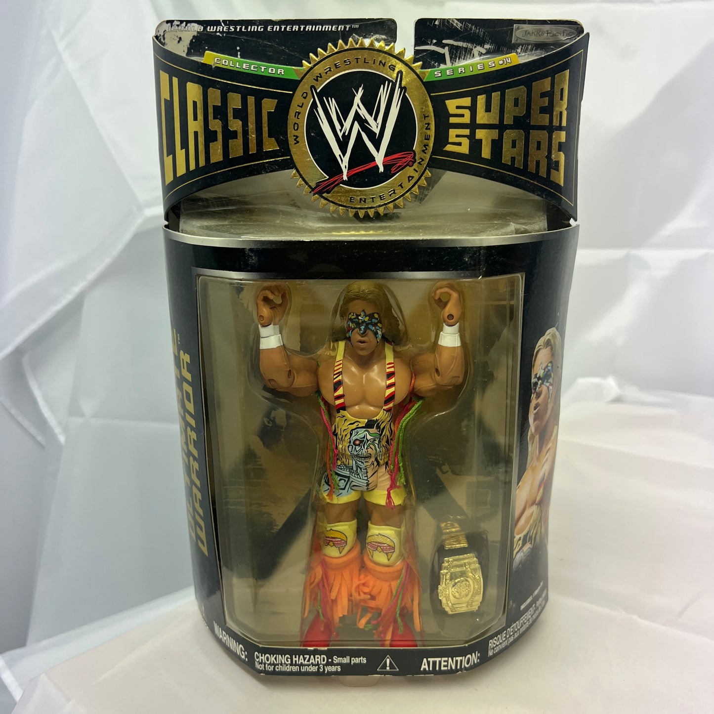 Ultimate Warrior WWE Classic Superstars Action Figure Jakks Series 14