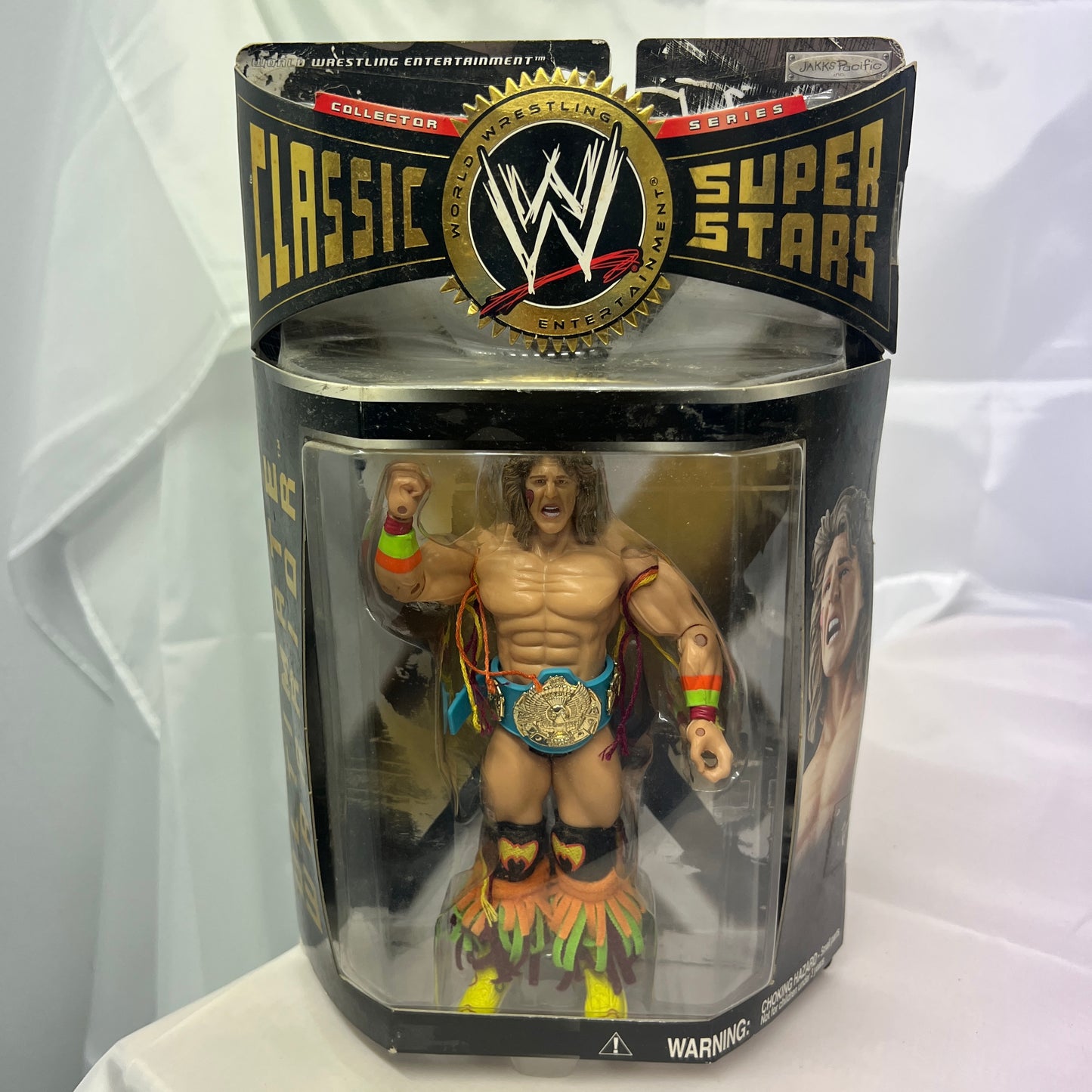 Ultimate Warrior WWE Classic Superstars Action Figure Jakks Series 7