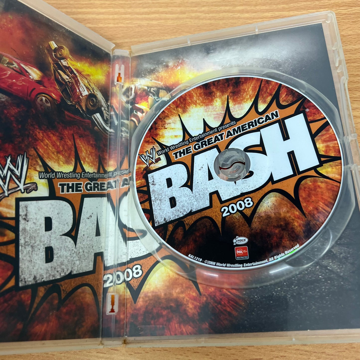 WWE The Great American Bash 2008 DVD