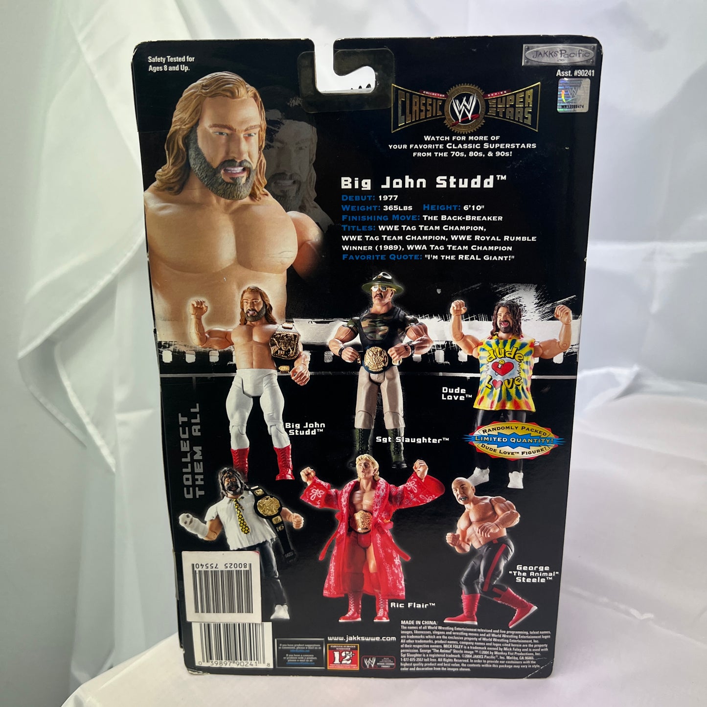 Big John Studd WWE Classic Superstars Action Figure Jakks Series