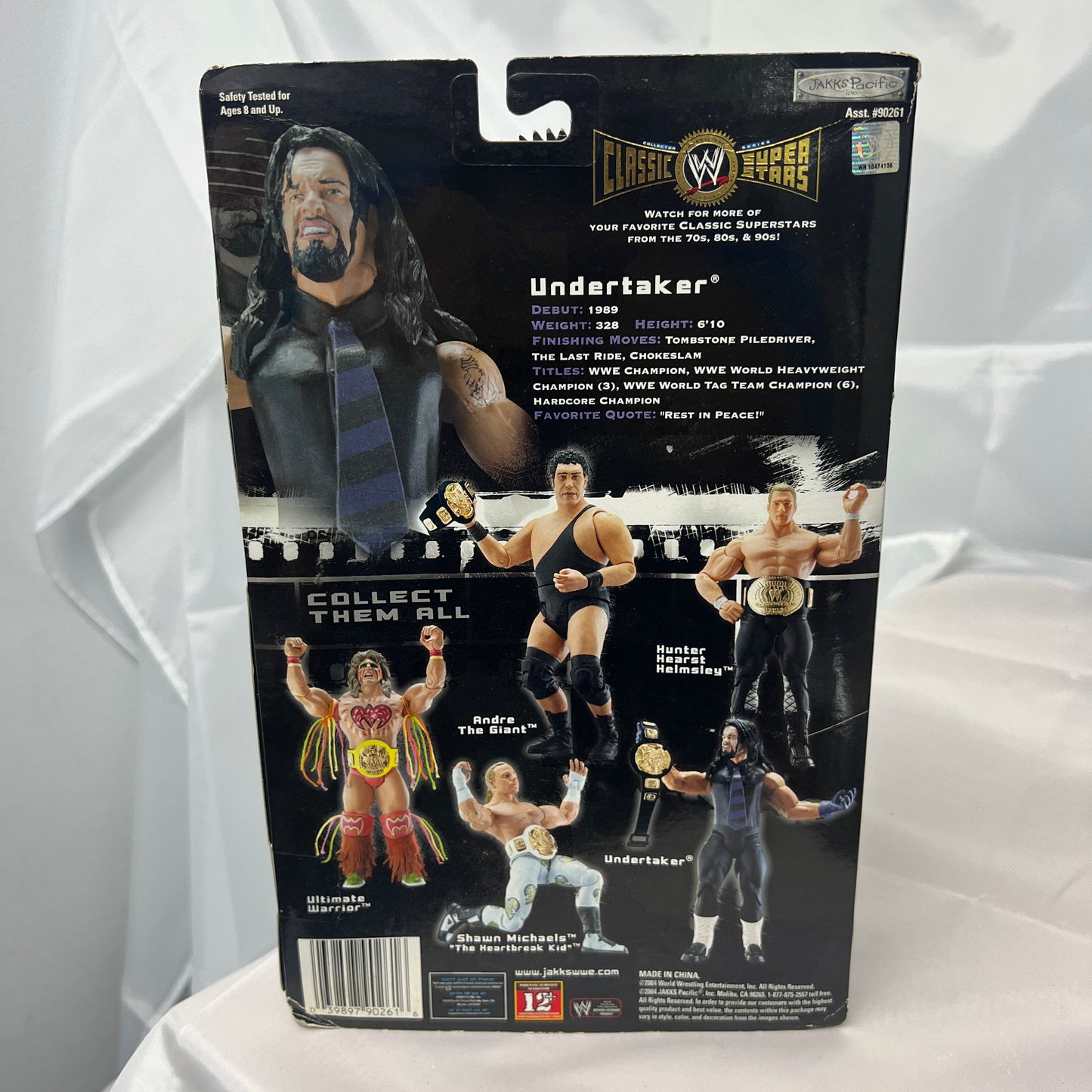 Undertaker WWE Classic Superstars Action Figure Jakks Series 1