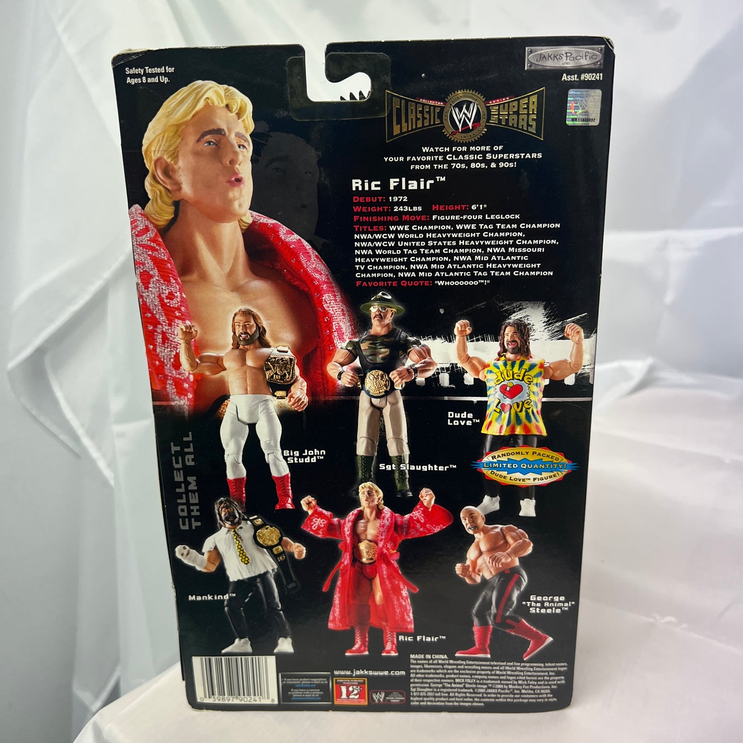 Ric Flair WWE Classic Superstars Action Figure Jakks Series 5