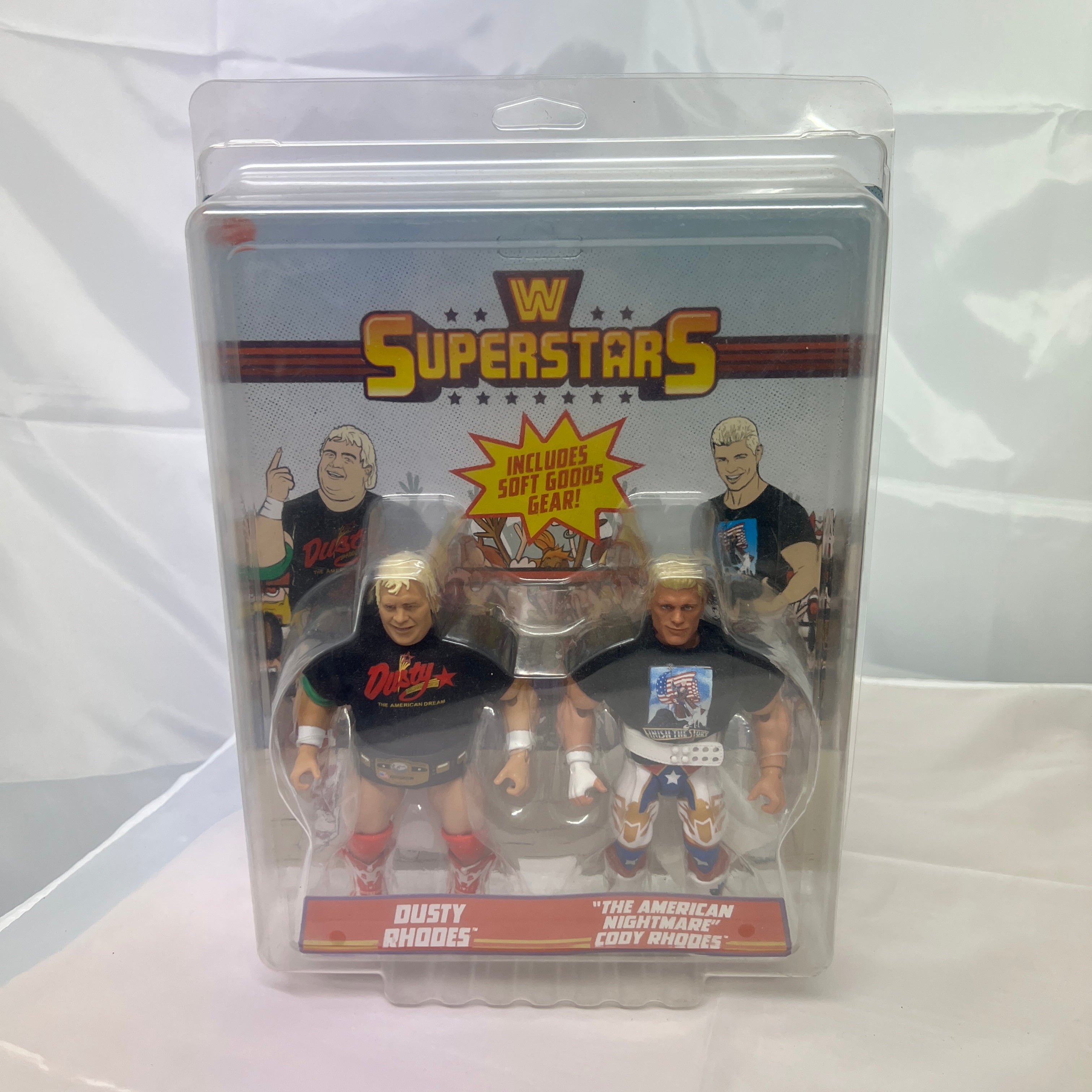 1 x WWE 2026 Superstars 2 Pack Defender Protector Case MOC Masters
