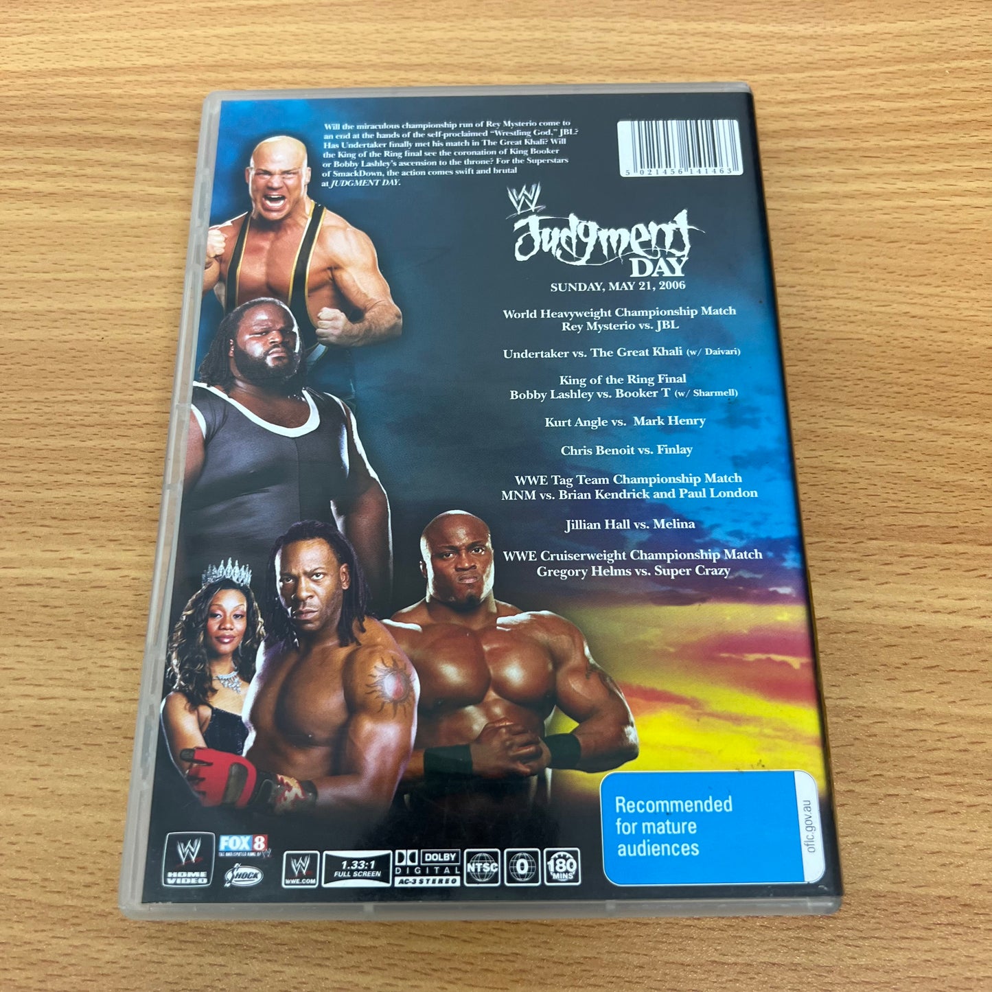WWE Judgment Day 2006 PPV DVD