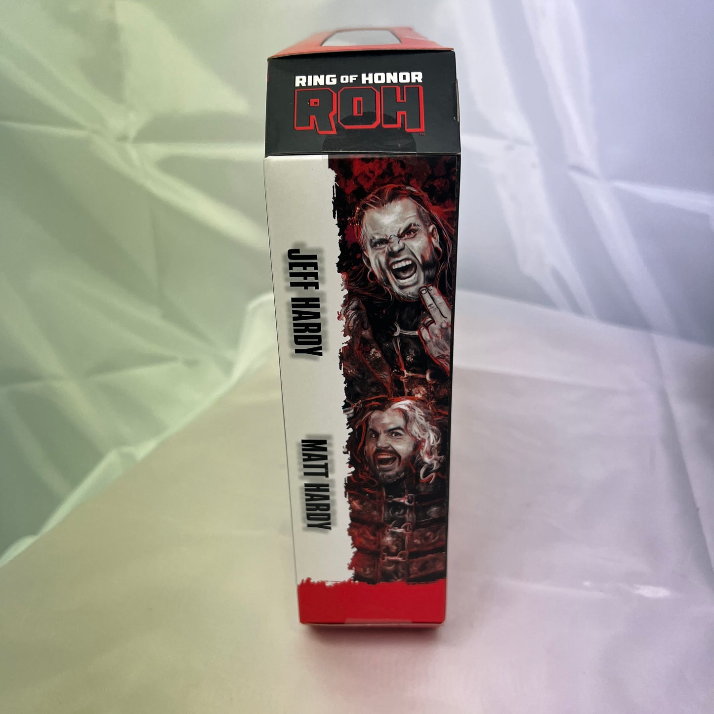 Signed Autographed AEW ROH Jeff Matt Hardy Hardy Boyz 2 Pack Action Figures WWE COA