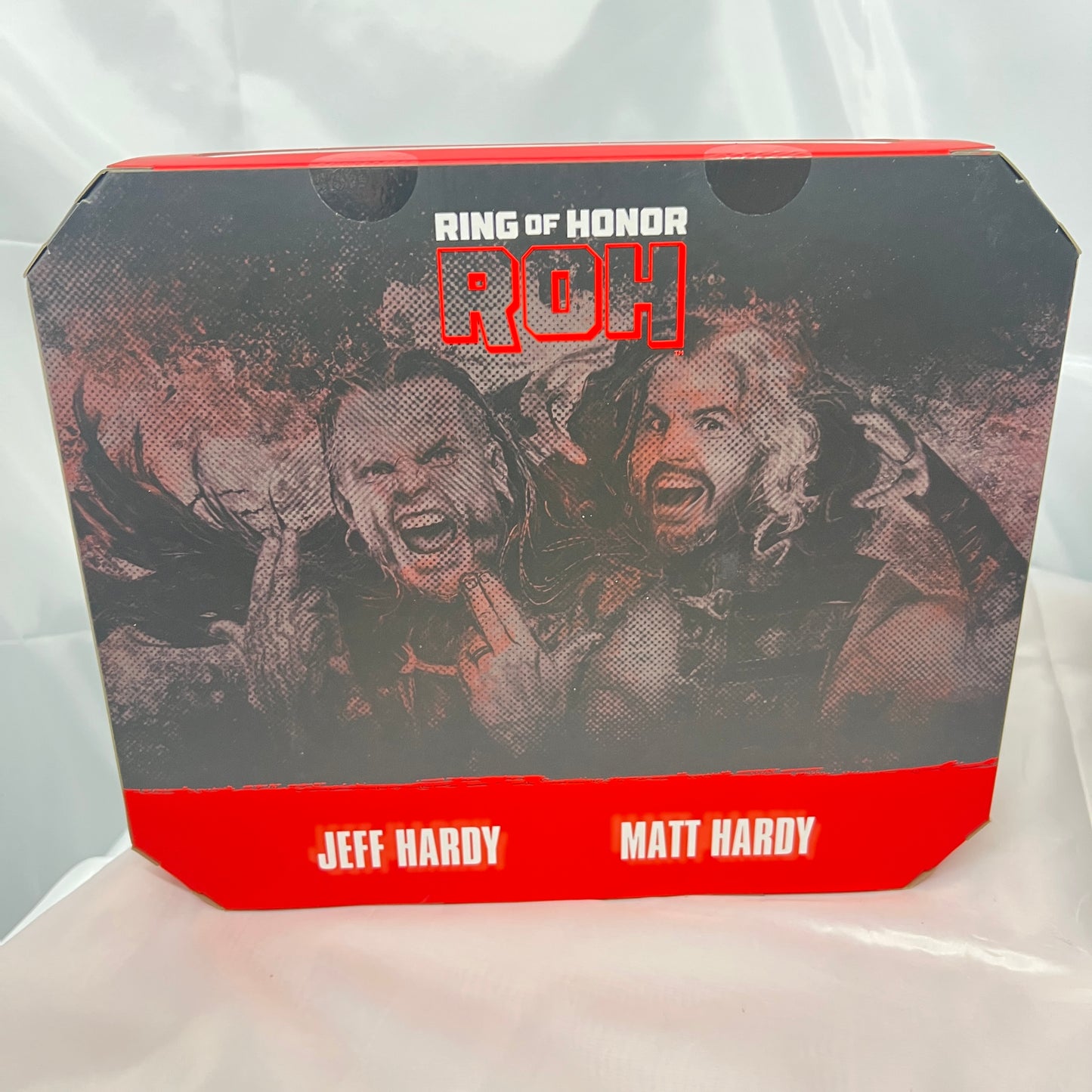 Signed Autographed AEW ROH Jeff Matt Hardy Hardy Boyz 2 Pack Action Figures WWE COA