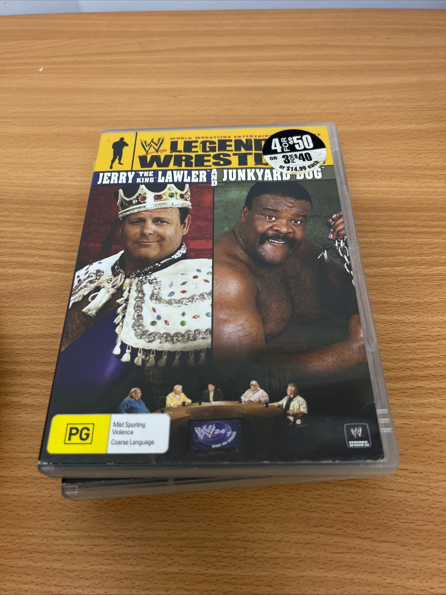 WWE DVD 3 x Legends of Wrestling Rivalries Bundle