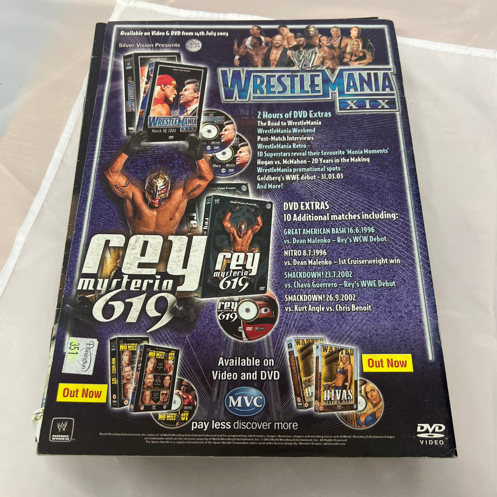 Stone Cold Power Slam WWE WWF Magazine Retro Collectable Merchandise
