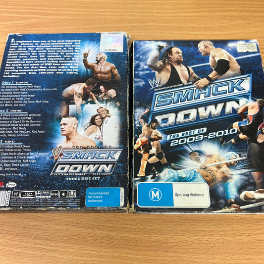 WWE 2 x DVD Best of Smackdown Bundle Lot