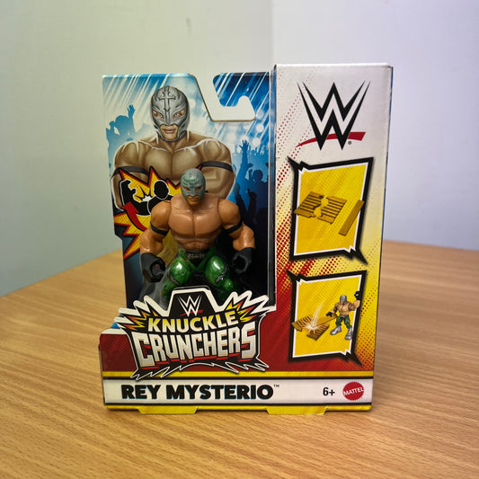 Rey Mysterio (Green) - WWE Knuckle Kruncher Action Figure Mattel
