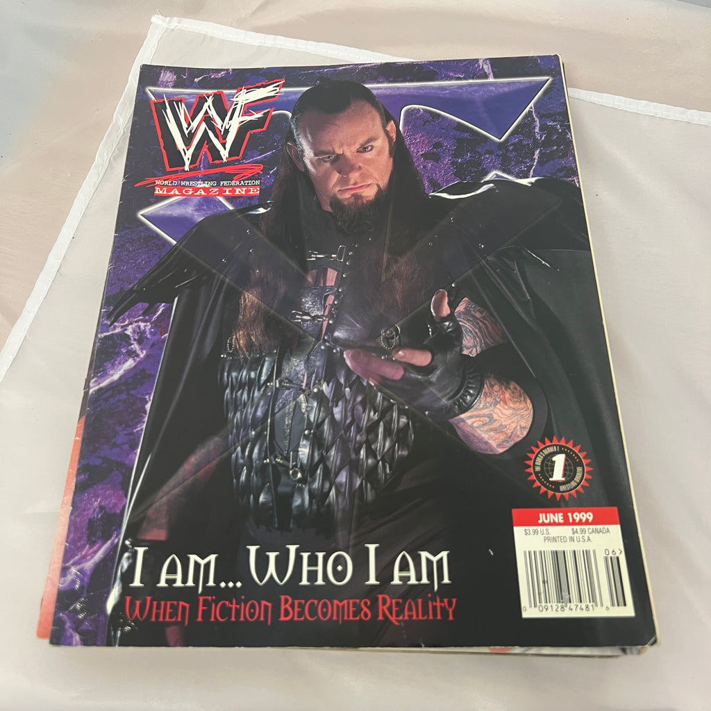 Undertaker WWE WWF Magazine Retro Collectable Merchandise