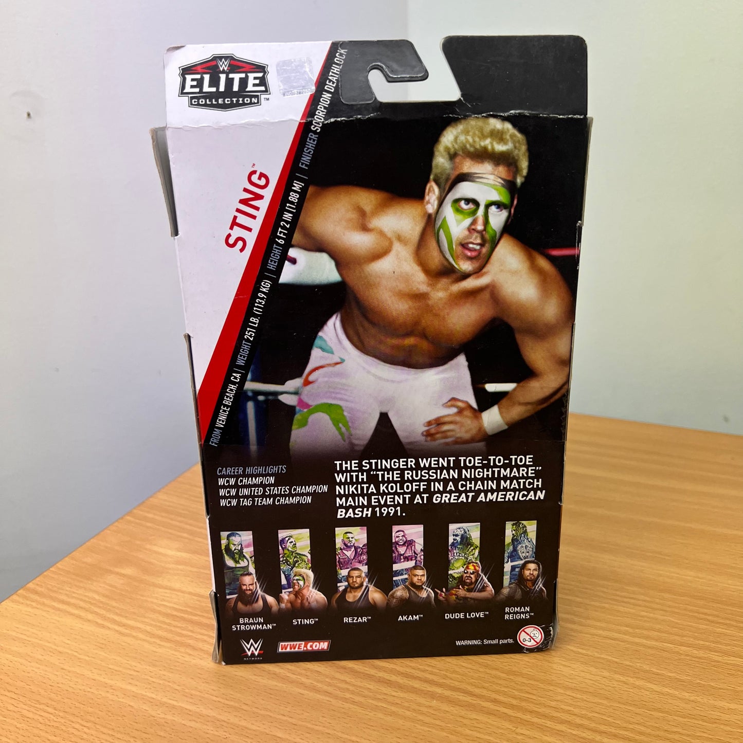 Surfer Sting - WWE Elite 62 Flashback Action Figure