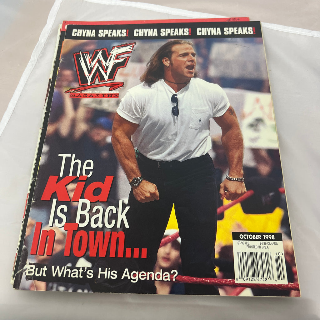 Shawn Michaels WWE WWF Magazine Retro Collectable Merchandise