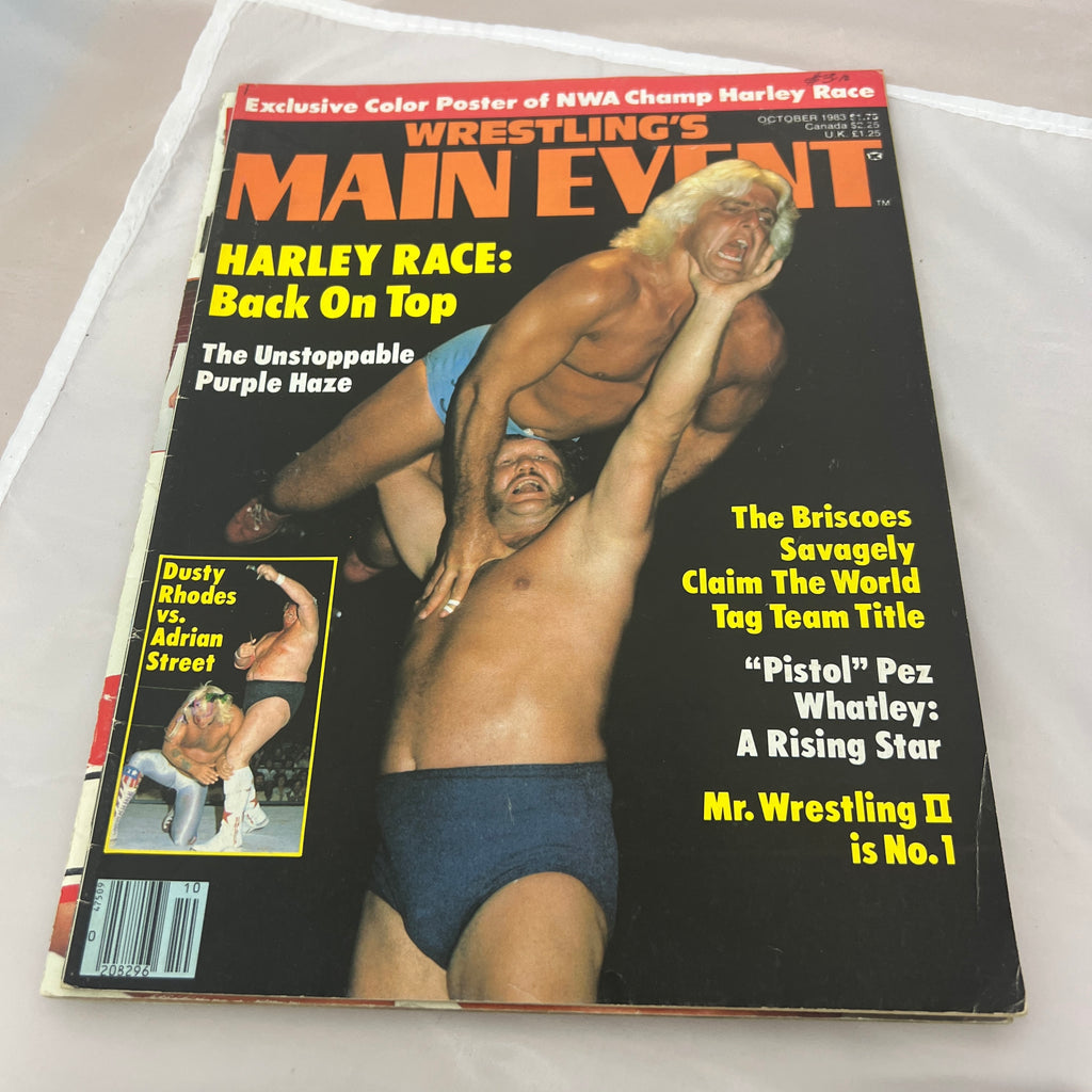Wrestlings Main Event WWE WWF Magazine Retro Collectable Merchandise