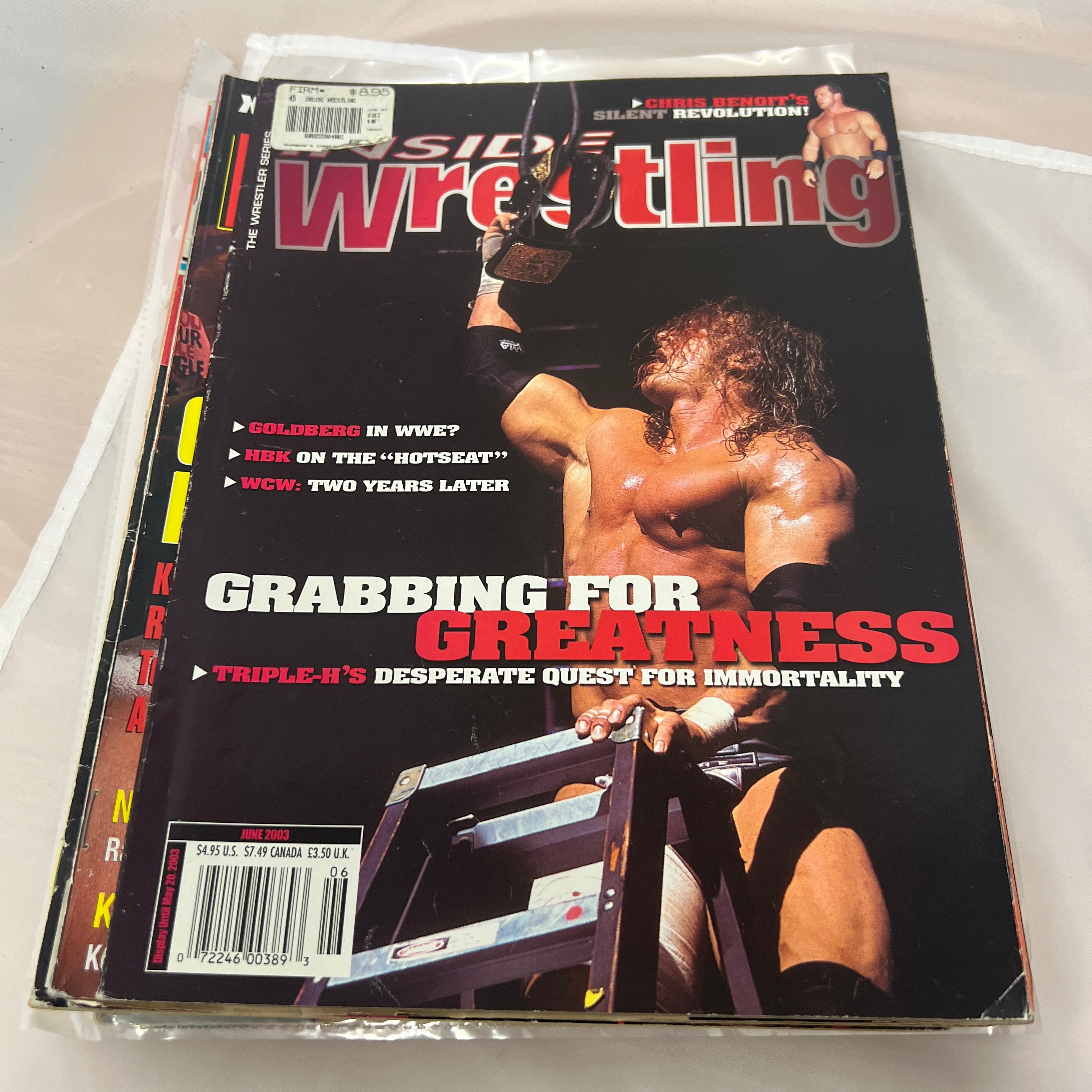 Inside Wrestling WWE WWF Magazine Retro Collectable Merchandise