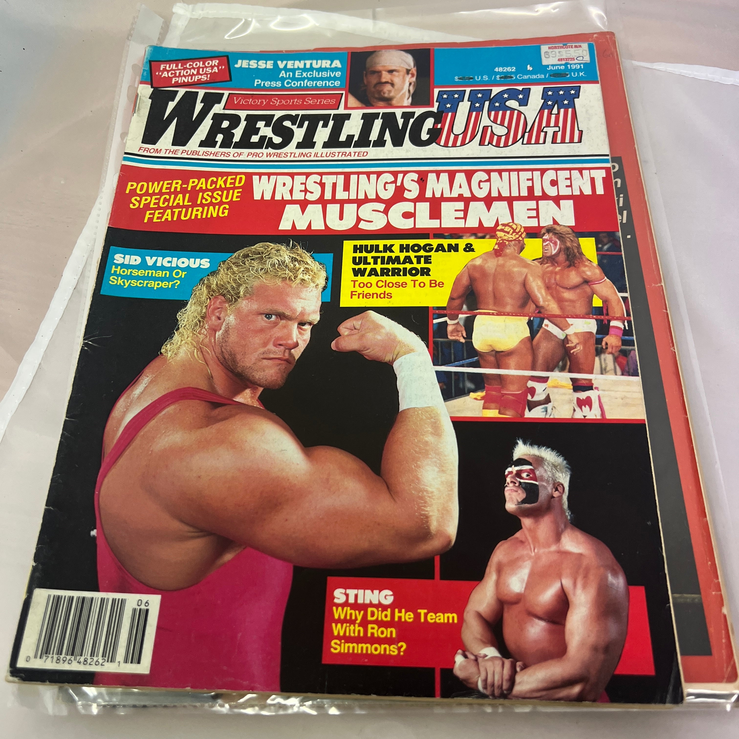 Wrestling USA WWE WWF Magazine Retro Collectable Merchandise