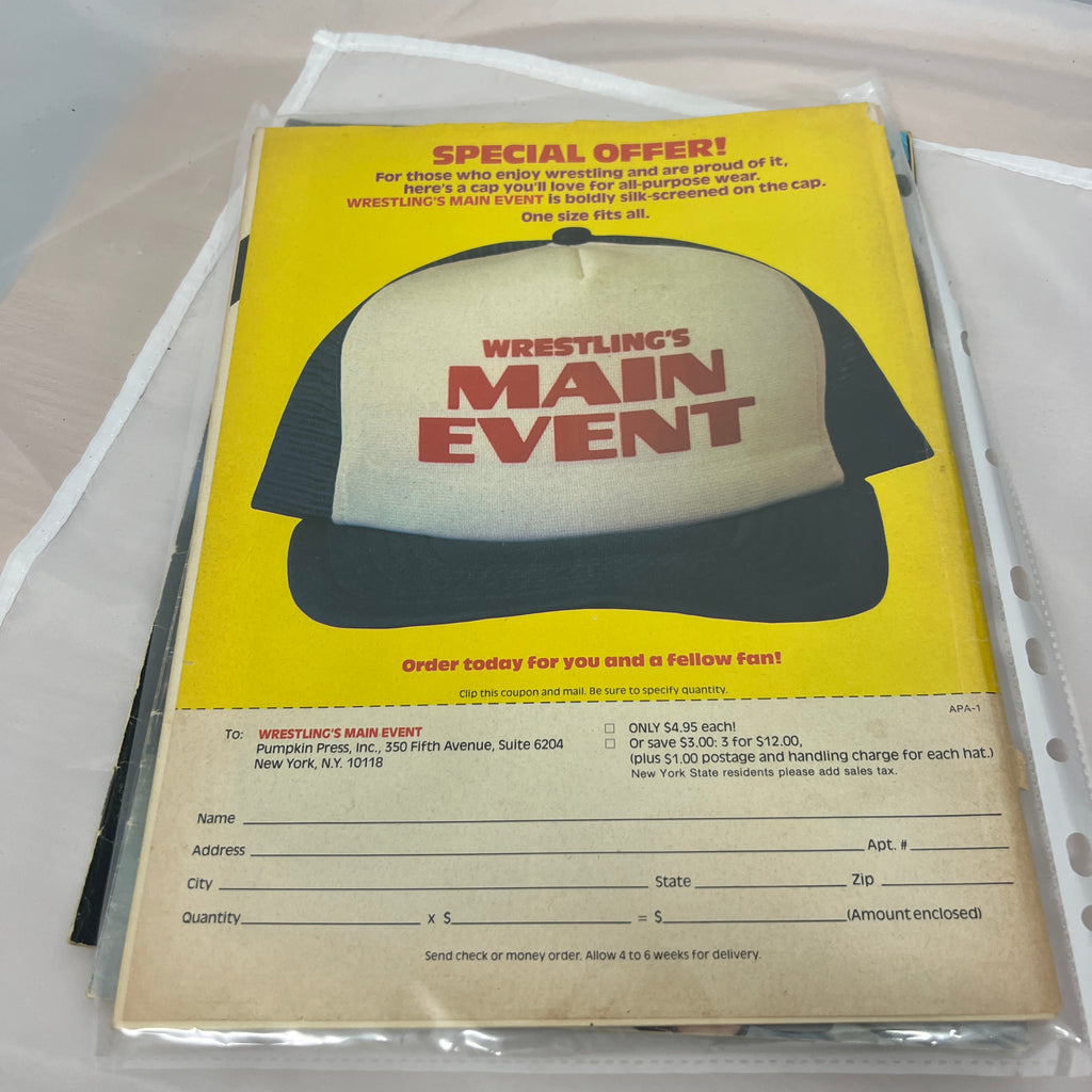 1982 Photo Album WWE WWF Magazine Retro Collectable Merchandise