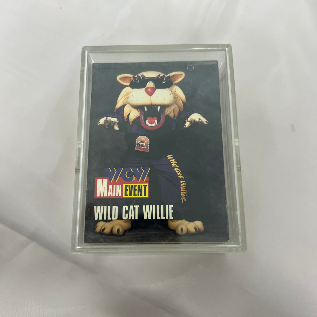 WCW Main Event by Cardz (1995) Full Set, 1-100 cards Hulk Hogan case Cardz WWE