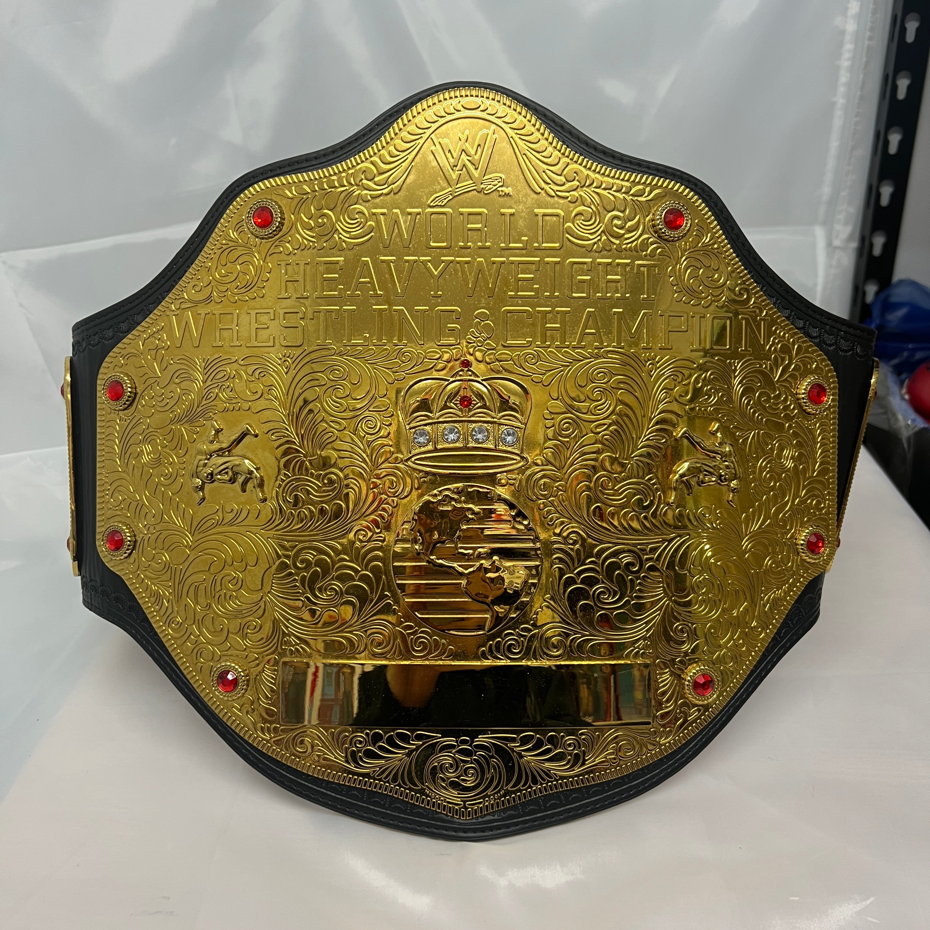 WWE World Heavyweight Championship Replica Title Belt WWE Shop