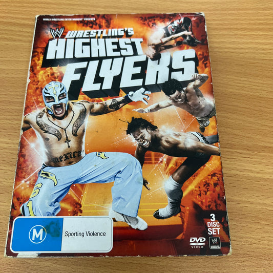 WWE - Wrestling's Highest Flyers (DVD, 2010, 3-Disc Set)
