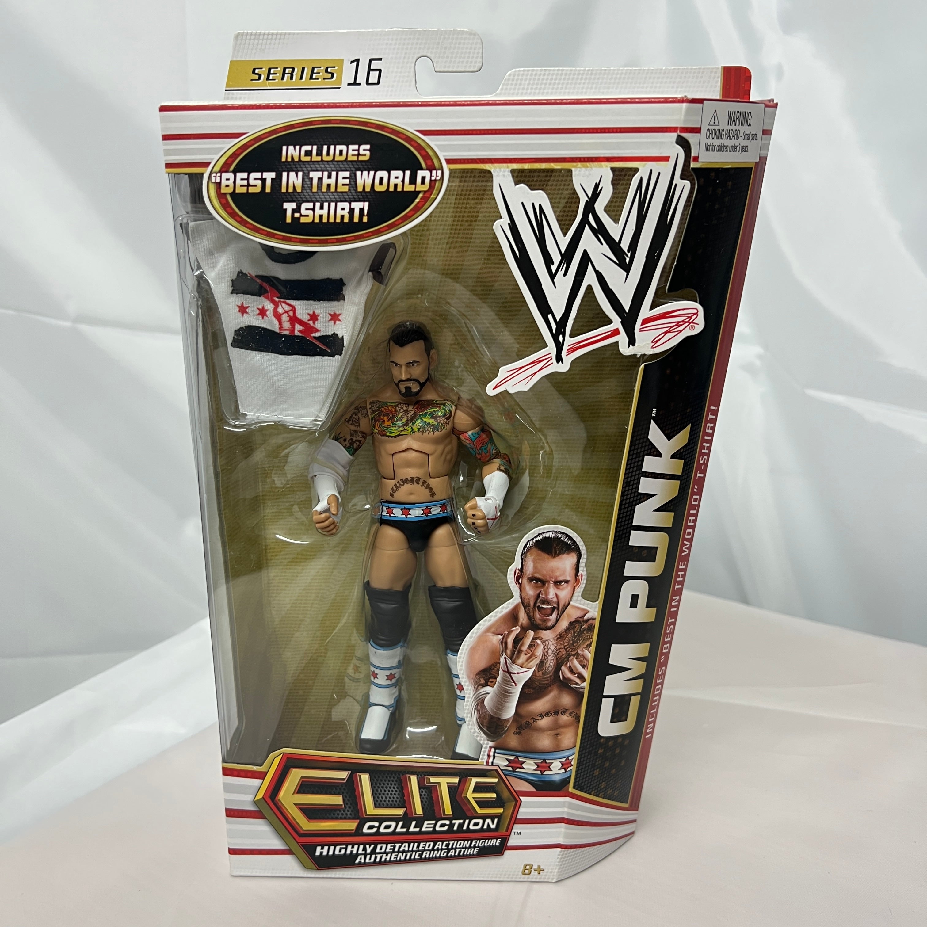 CM Punk WWE Elite 16 Action Figure Mattel