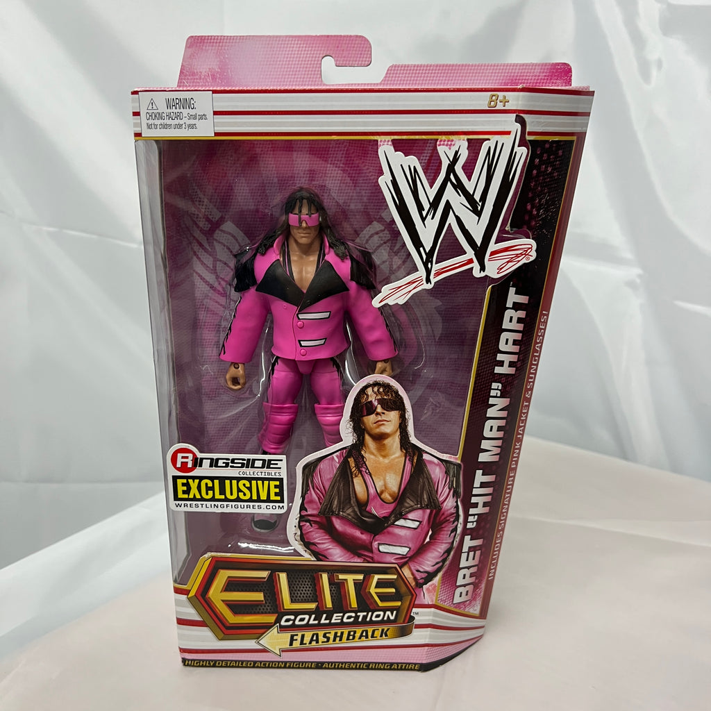 Bret Hart WWE Elite Ringside Exclusive Action Figure Mattel