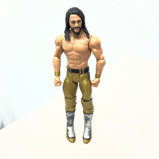 Seth Rollins Gold WWE Loose Action Figure Mattel