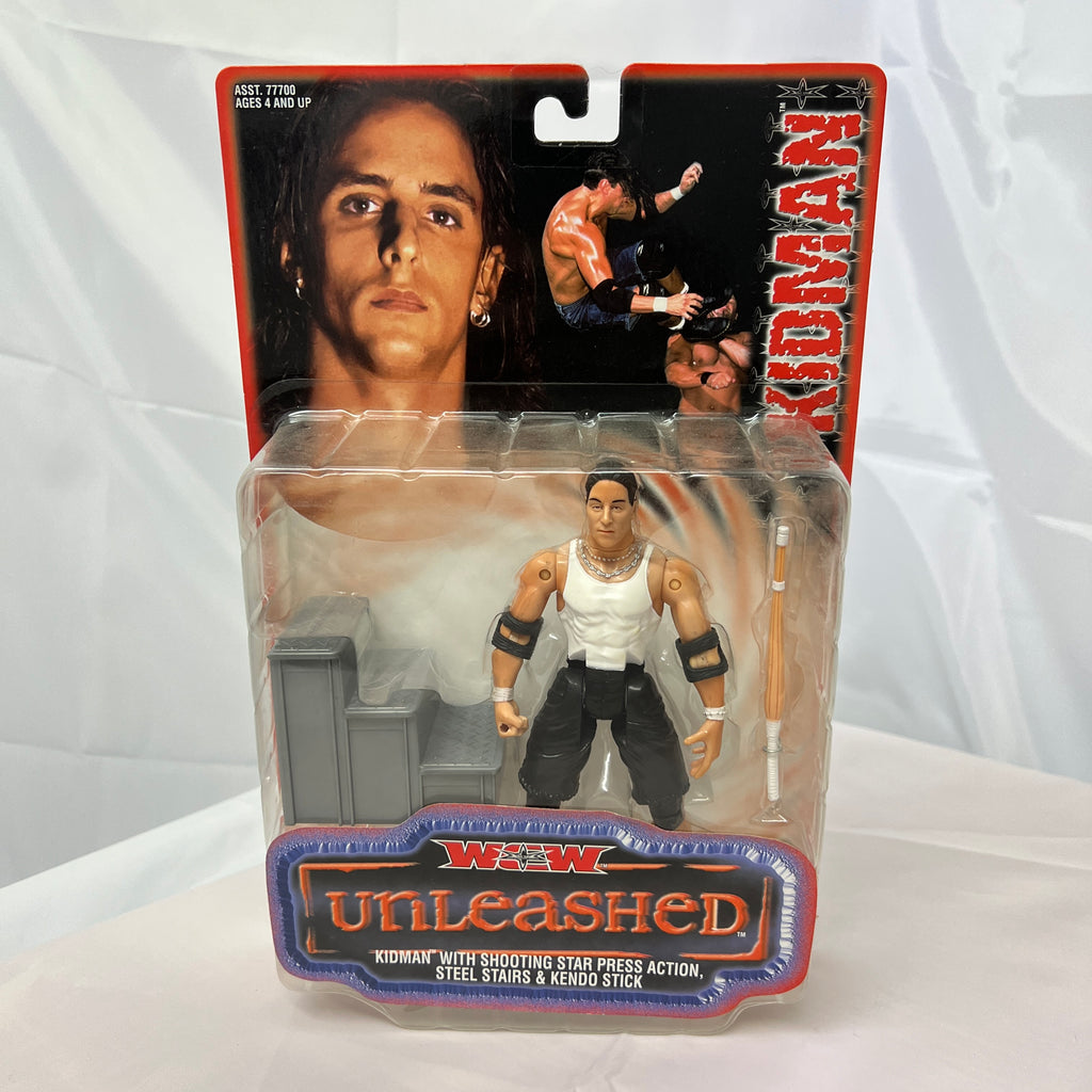 Billy Kidman WCW Unleashed Toybiz 2001 Action Figure Scale WWE