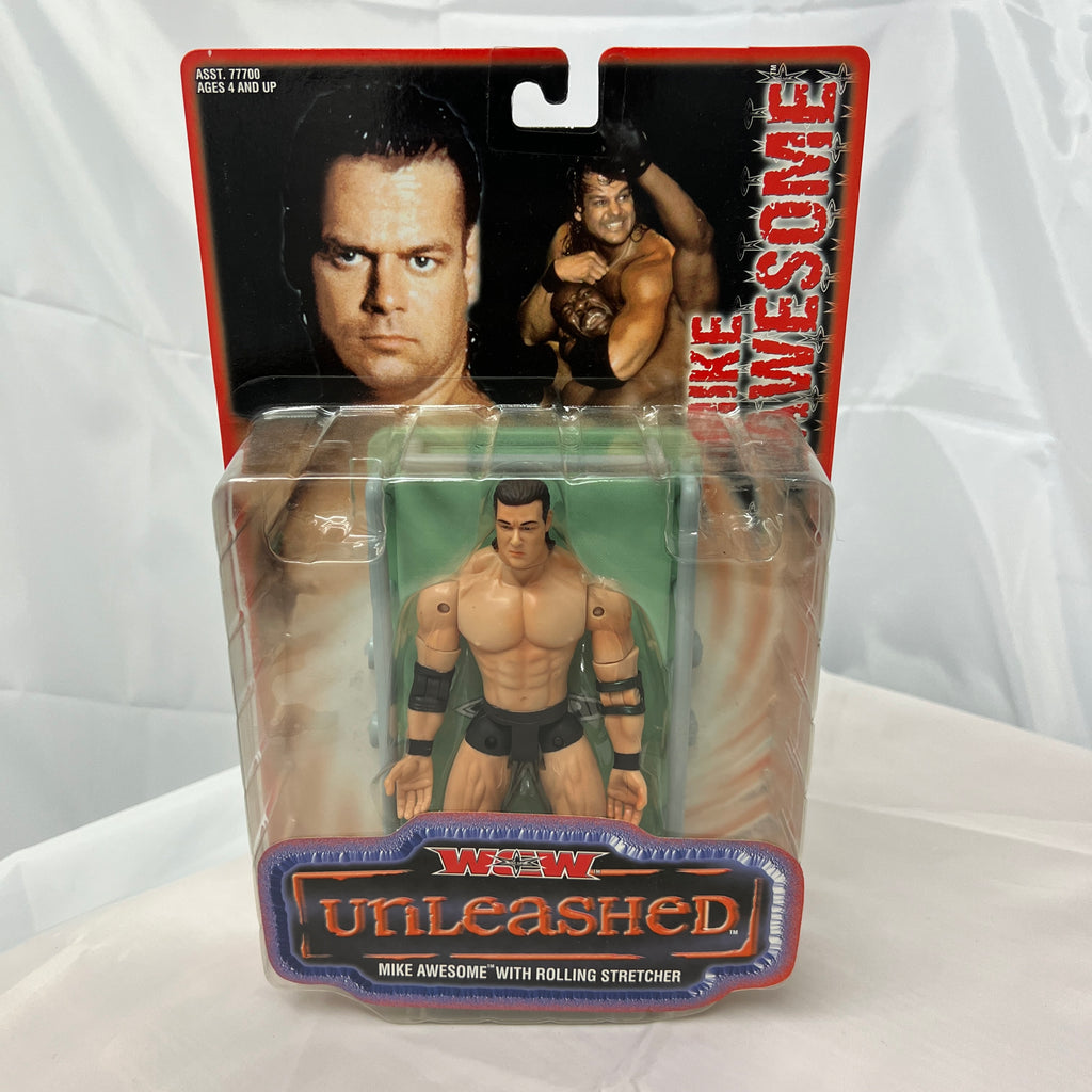 Mike Awesome WCW Unleashed Toybiz 2001 Action Figure Scale WWE