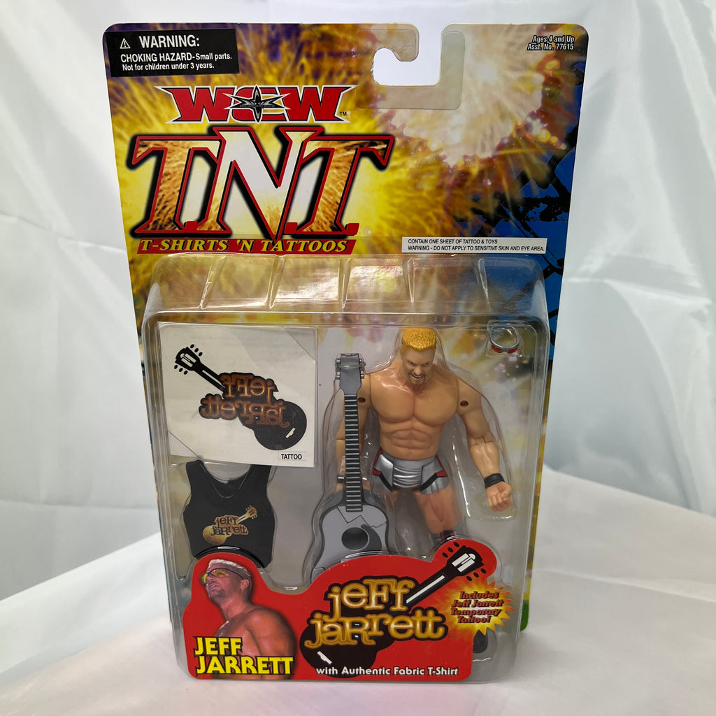 Jeff Jarrett WCW TNT Toybiz Action Figure Scale WWE