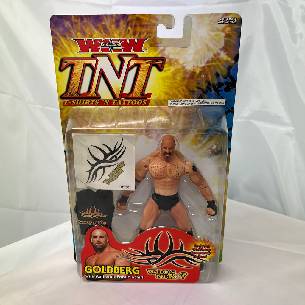 Goldberg WCW TNT Toybiz Action Figure Scale WWE