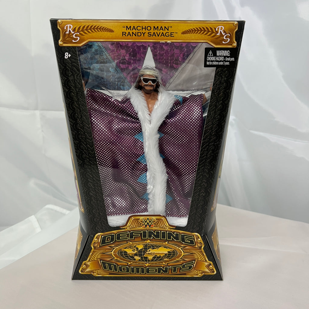 Macho Man Randy Savage WWE Elite Defining Moments Action Figure Mattel